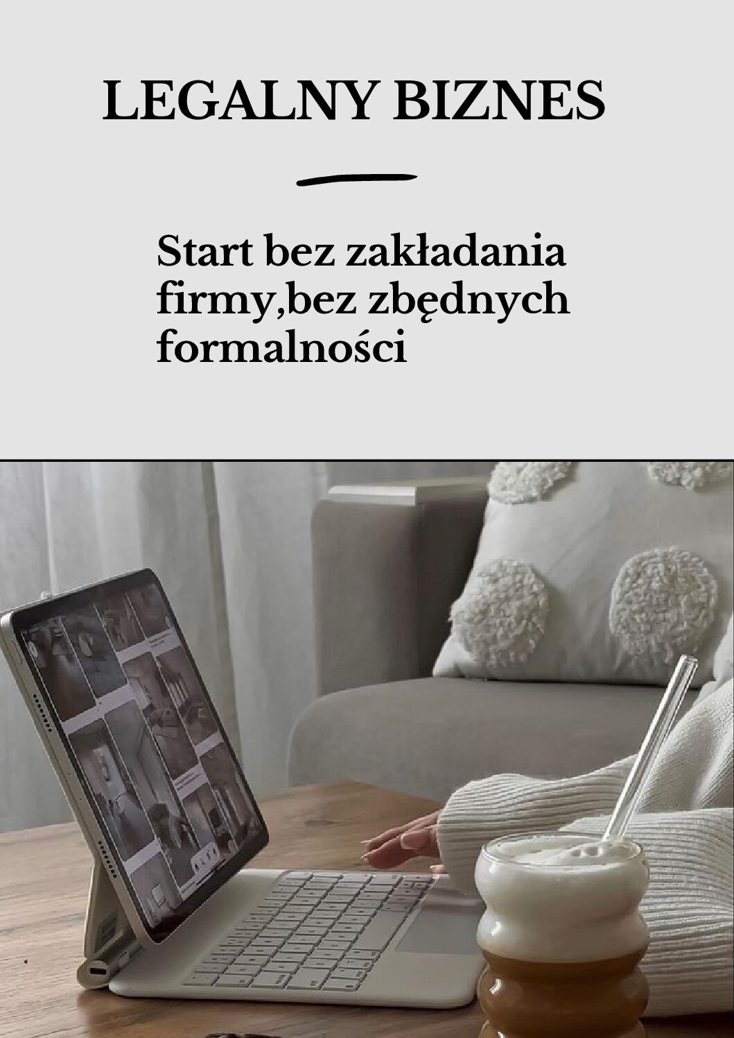 "Legalny biznes"Start bez zakładania firmy
